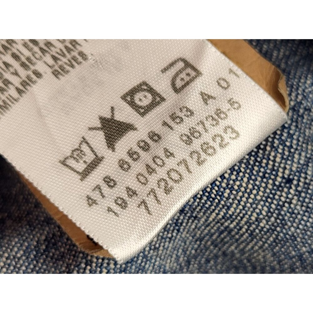 Levi Strauss Toddler Kids SZ S Trucker Denim  Jean Jacket VTG 2004 y2k Button Up - Picture 6 of 7